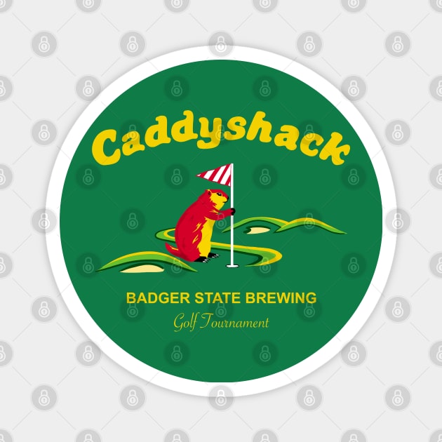 Caddyshack golf tournament Magnet by Polaroid Popculture